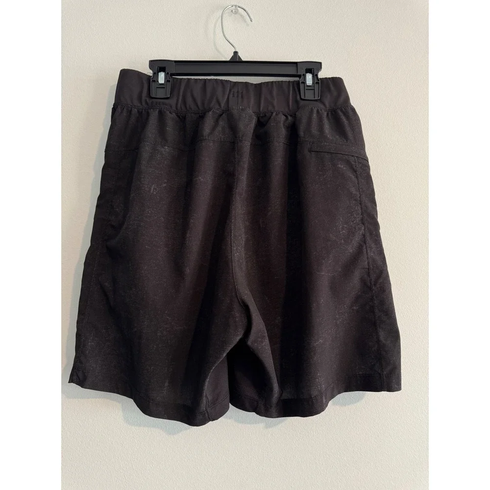 Alphalete Performance Athletic Shorts Women Medium Black Zipper‎ Pockets active